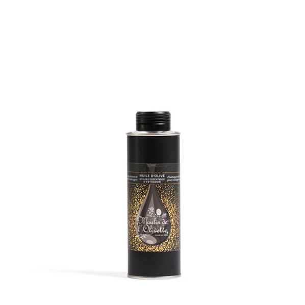 Huile d'olive aux huiles essentielles d'Estragon 25CL